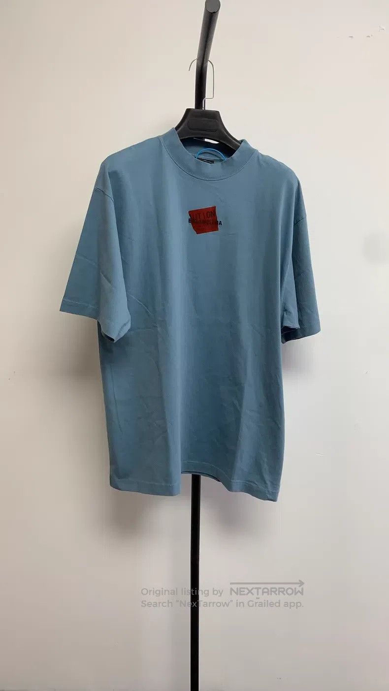 Balenciaga Balenciaga Collar Leisure Short Sleeve T-Shirt Size US XXS / EU 40 - 1 Thumbnail