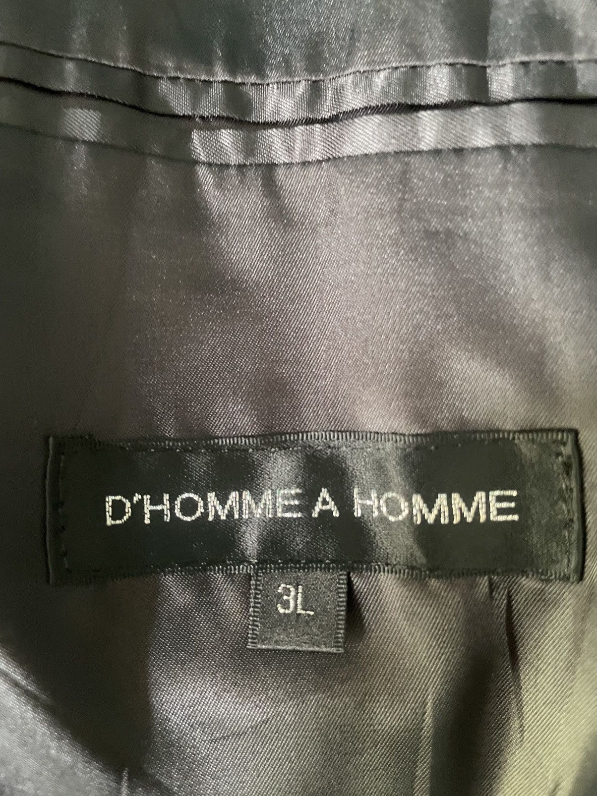 Japanese Brand × Vintage Vintage D’Homme A Homme Trench Coat Size US XL / EU 56 / 4 - 5 Thumbnail