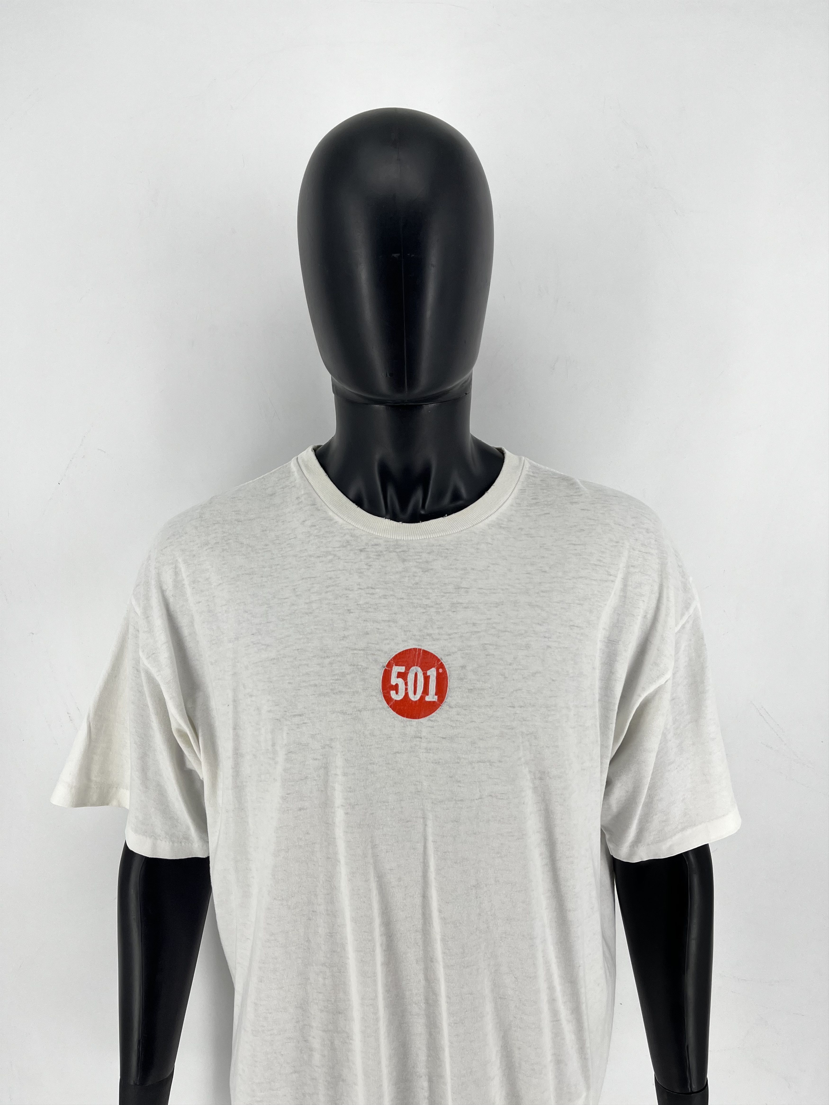 Levi's Vintage Clothing Vintage 1990s Levi’s 501 T shirt mens tee Rare Men’s Size US M / EU 48-50 / 2 - 5 Thumbnail