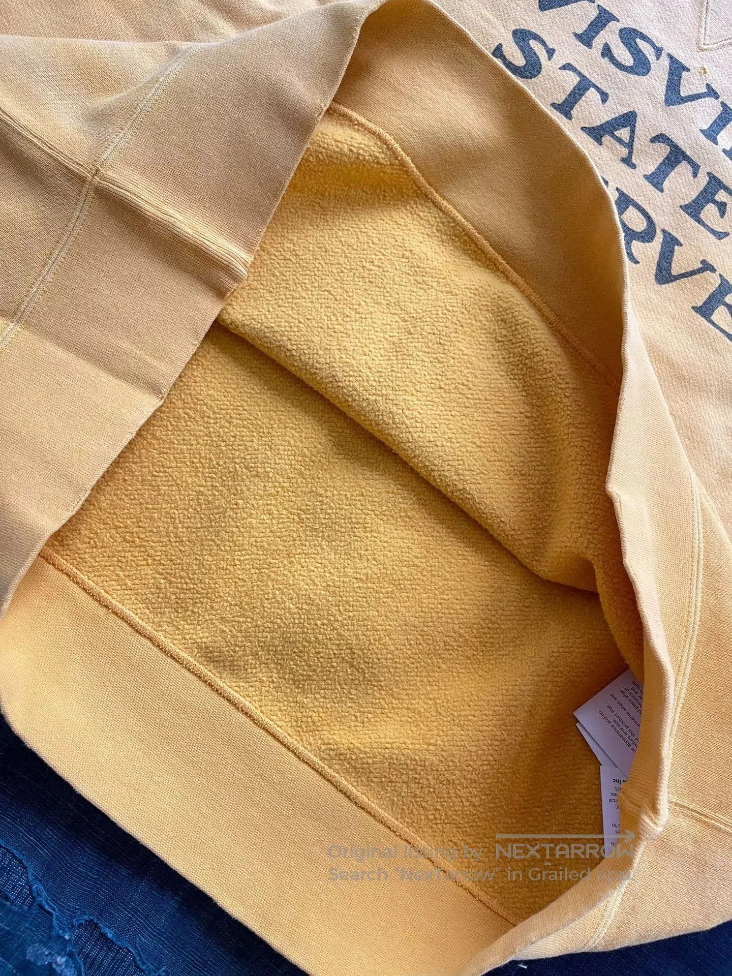Visvim VISVIM Jumbo SB Sweatshirt in Yellow. Size US L / EU 52-54 / 3 - 8 Thumbnail