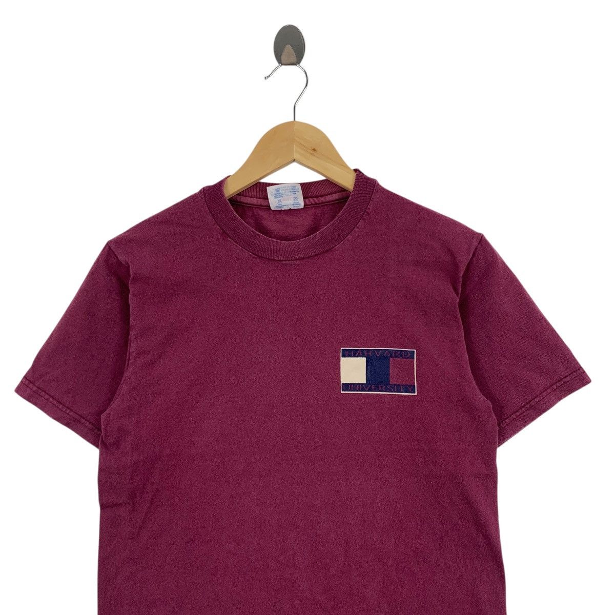 Champion Vintage 90s CHAMPION HARVARD USA Back Hit Print Tshirt Size US S / EU 44-46 / 1 - 5 Thumbnail