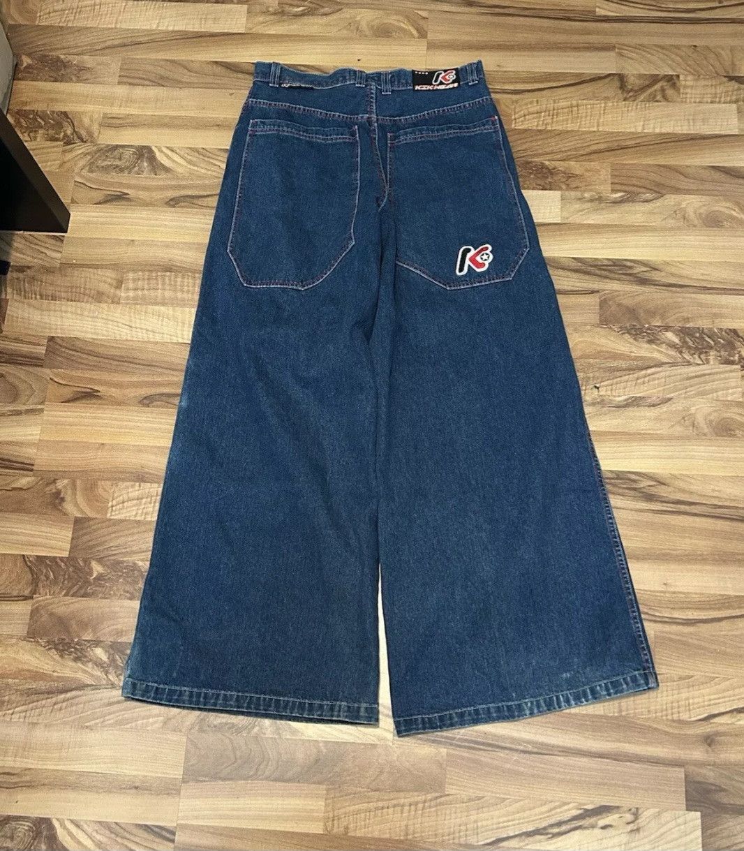 Jnco 90s Kikwear industry wide leg baggy jeans | Grailed