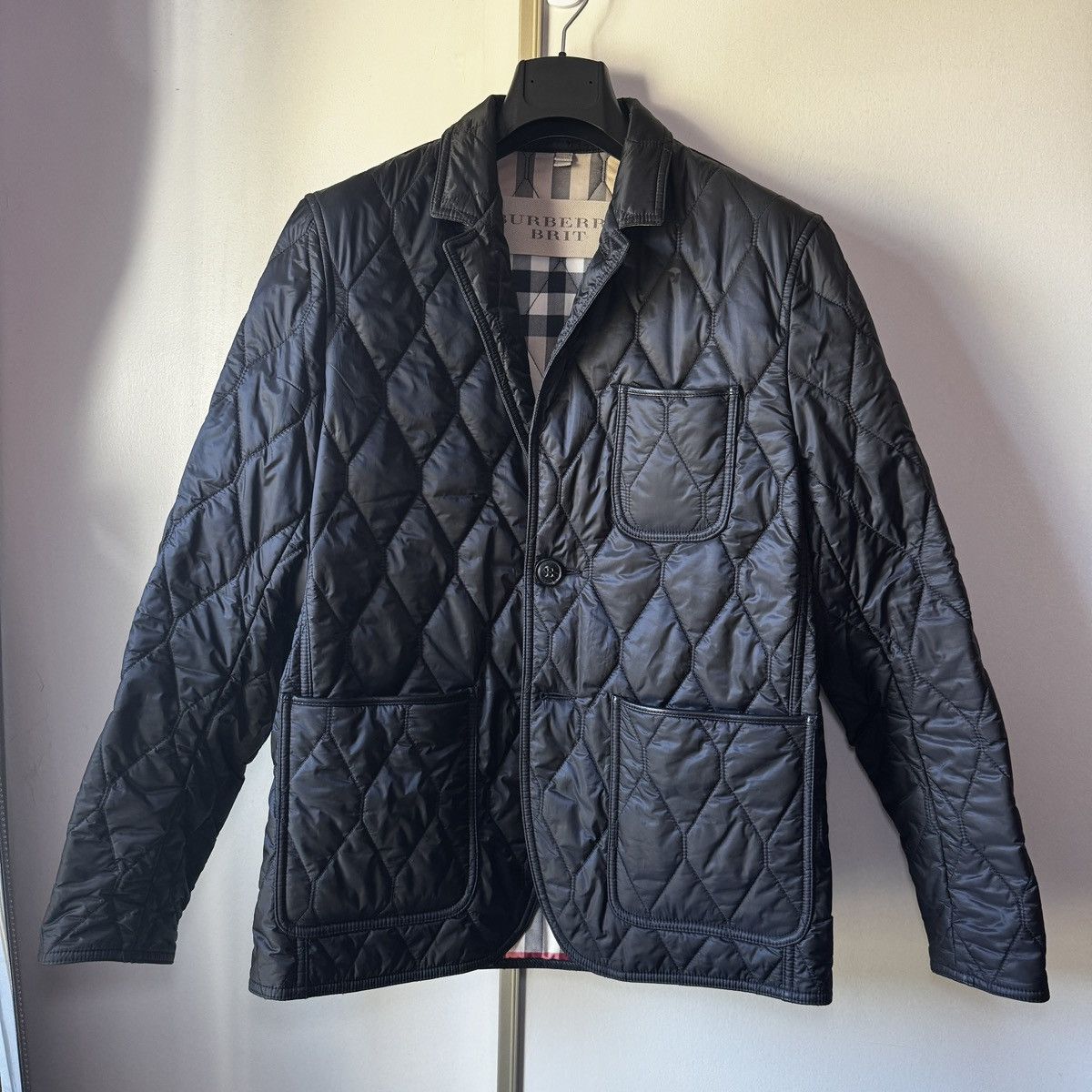 Burberry gillington quilted jacket sale best sale