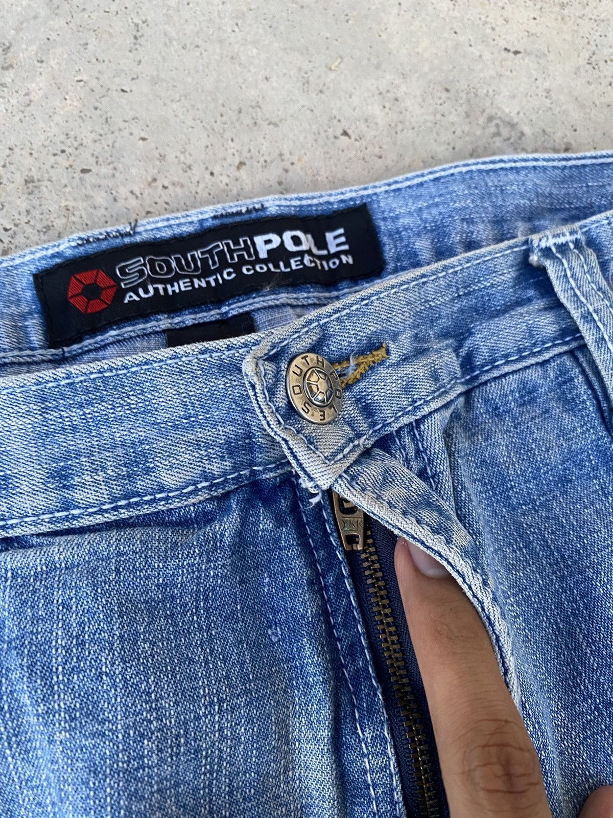 Ecko Unltd. 2000s Southpole Baggy Jeans Double Knee y2k Cargo Size US 36 / EU 52 - 9 Thumbnail