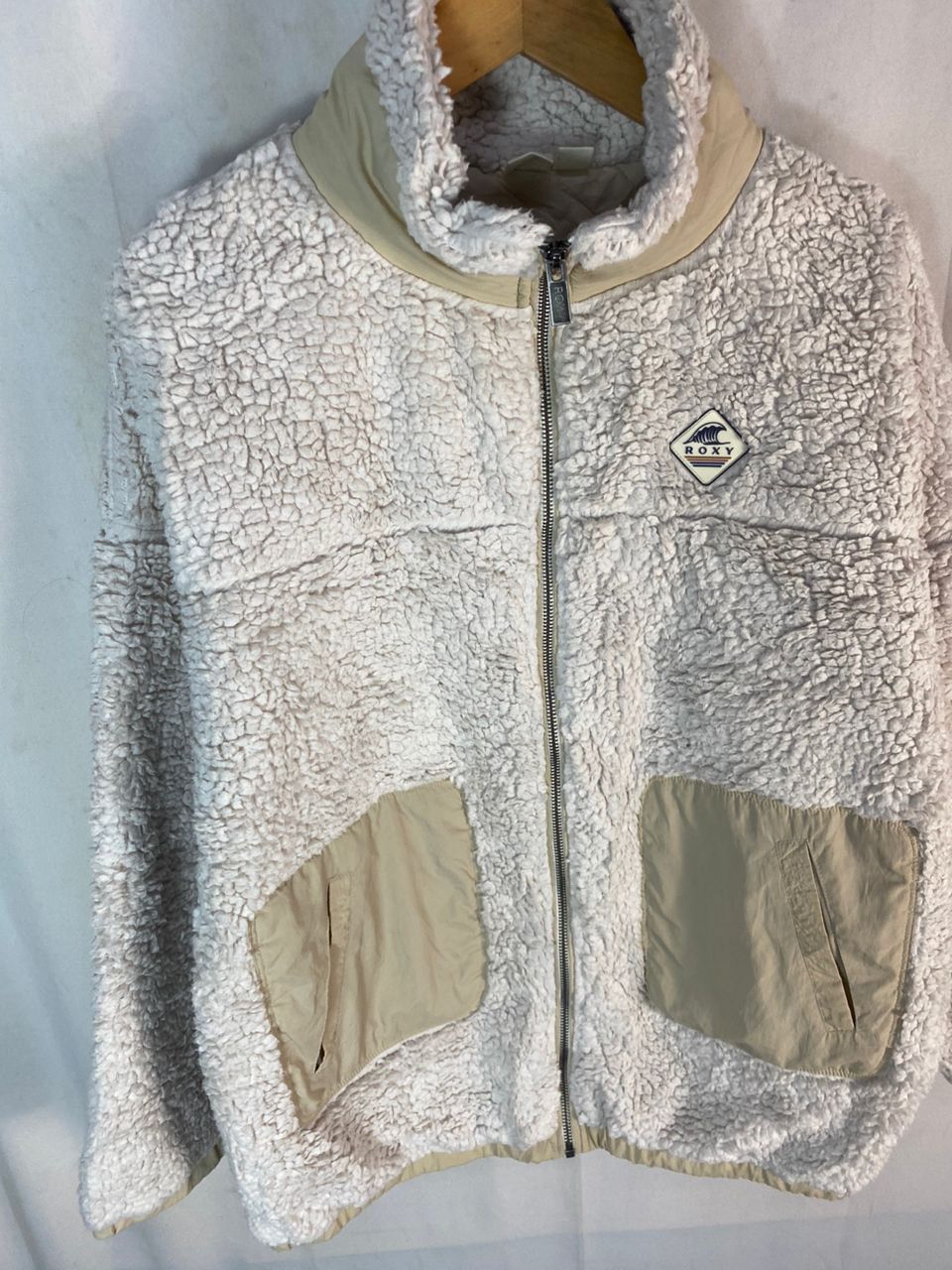 Other Unisex🔥roxy deep pile fleece zipper jacket Size US M / EU 48-50 / 2 - 4 Thumbnail