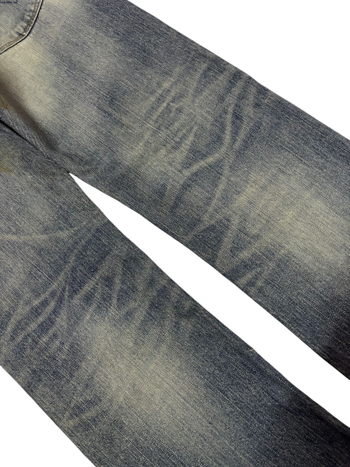 Edwin Vtg Edwin XVS Japan Distressed Jeans Size US 29 - 7 Thumbnail