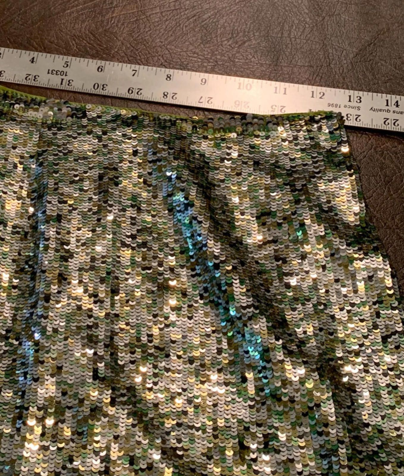 Designer Vintage 80s Neil Bieff Squence Mini Skirt 25" Waist (378) Size 28" / US 6 / IT 42 - 4 Thumbnail