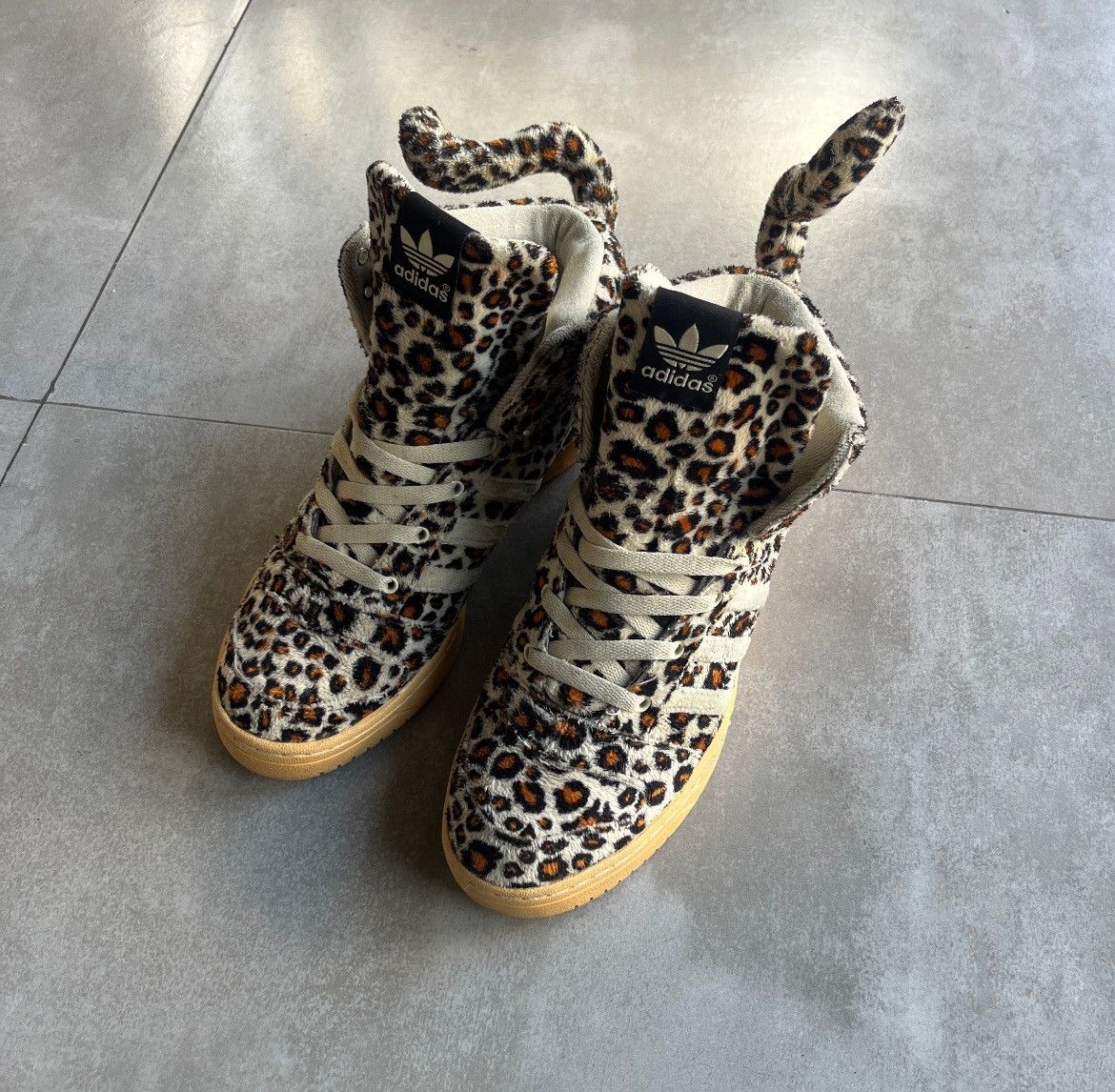 Adidas × Jeremy Scott Adidas x Jeremy scott leopard Size US 10 / EU 43 - 4 Thumbnail