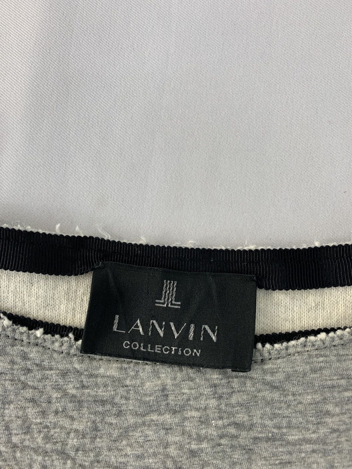 Lanvin Lanvin Collection Crewneck Tee Thrashed Luxury Design Size US M / EU 48-50 / 2 - 4 Thumbnail