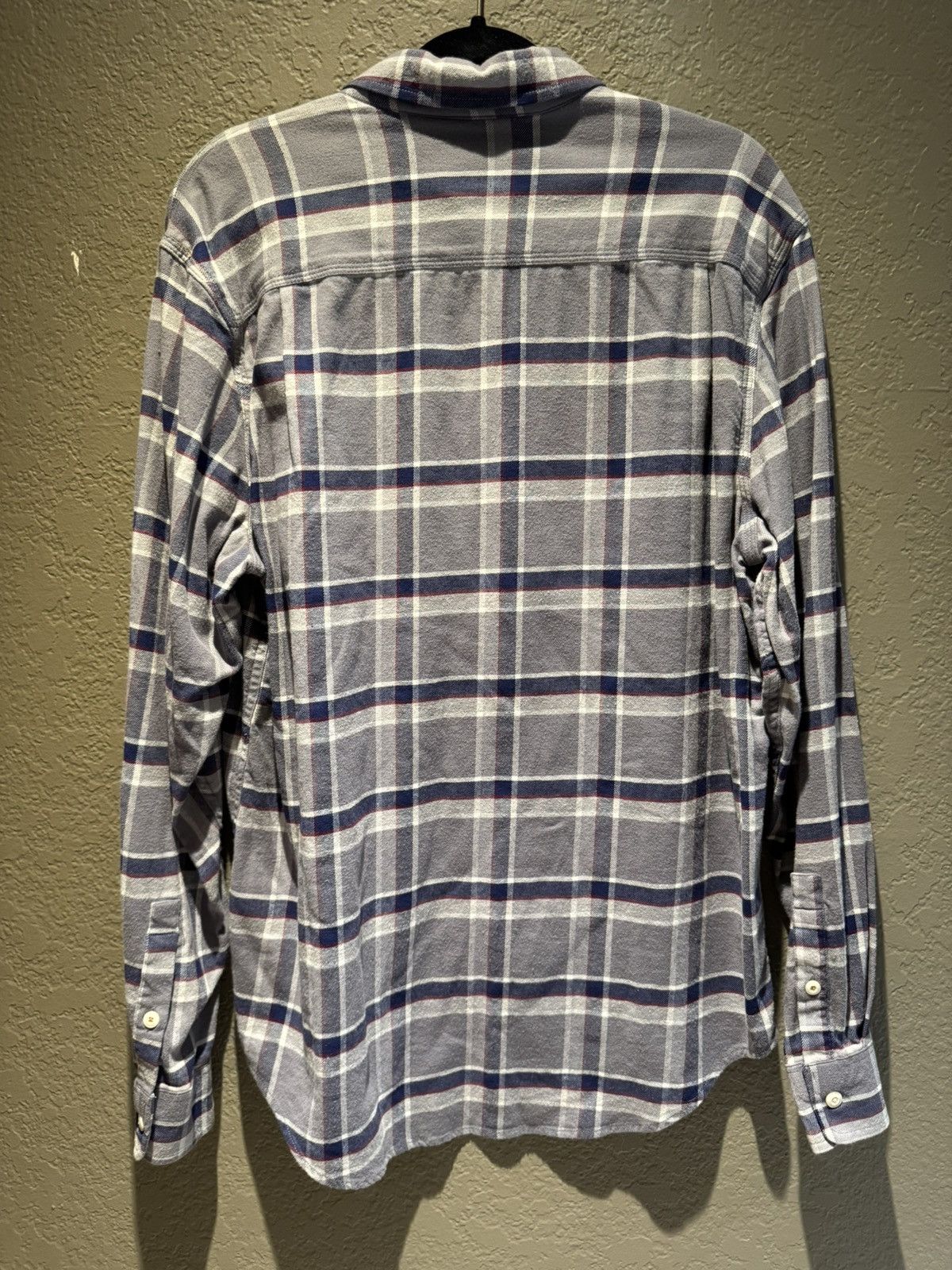 Lucky Brand Lucky Brand Grey Flannel Navy Red Stripes Large Size US L / EU 52-54 / 3 - 2 Thumbnail