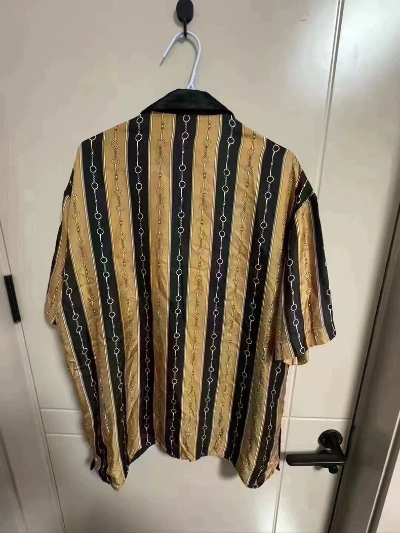 Gucci Gucci Stitching casual single-breasted short-sleeved sunscr Size US M / EU 48-50 / 2 - 2 Thumbnail