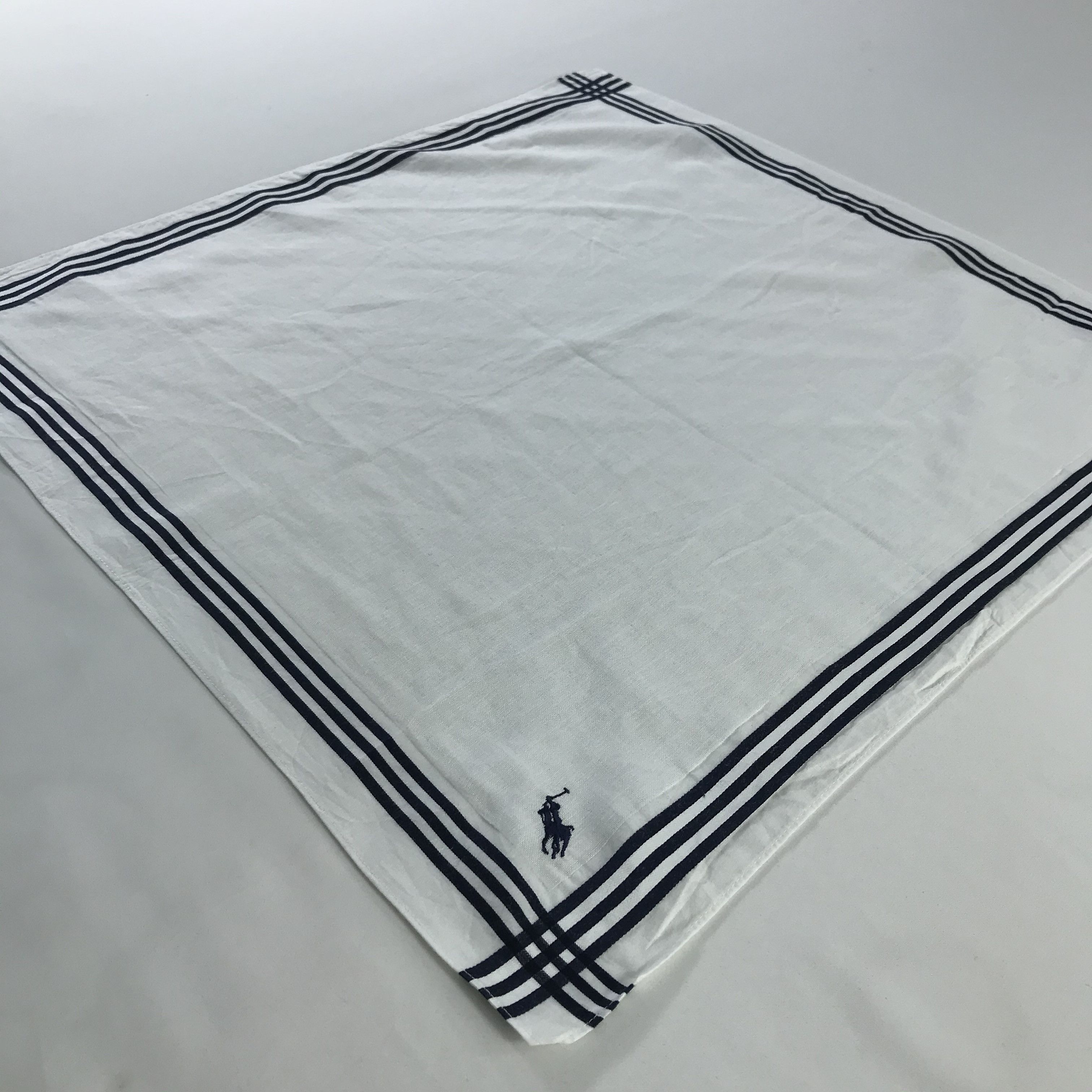 Polo Ralph Lauren × Vintage Polo Ralph Lauren Bandana / Handkerchief /Neckerchief -S1178 Size ONE SIZE - 2 Thumbnail