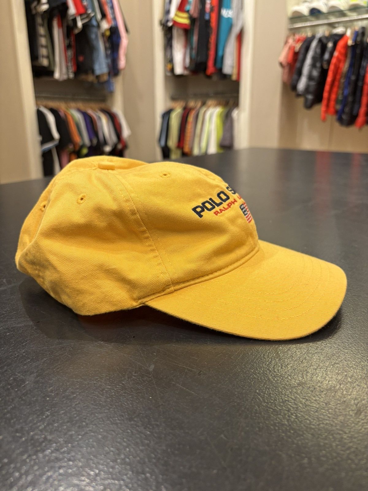 Polo Ralph Lauren Polo Ralph Lauren Polo Sport Hat - Yellow Size ONE SIZE - 3 Thumbnail