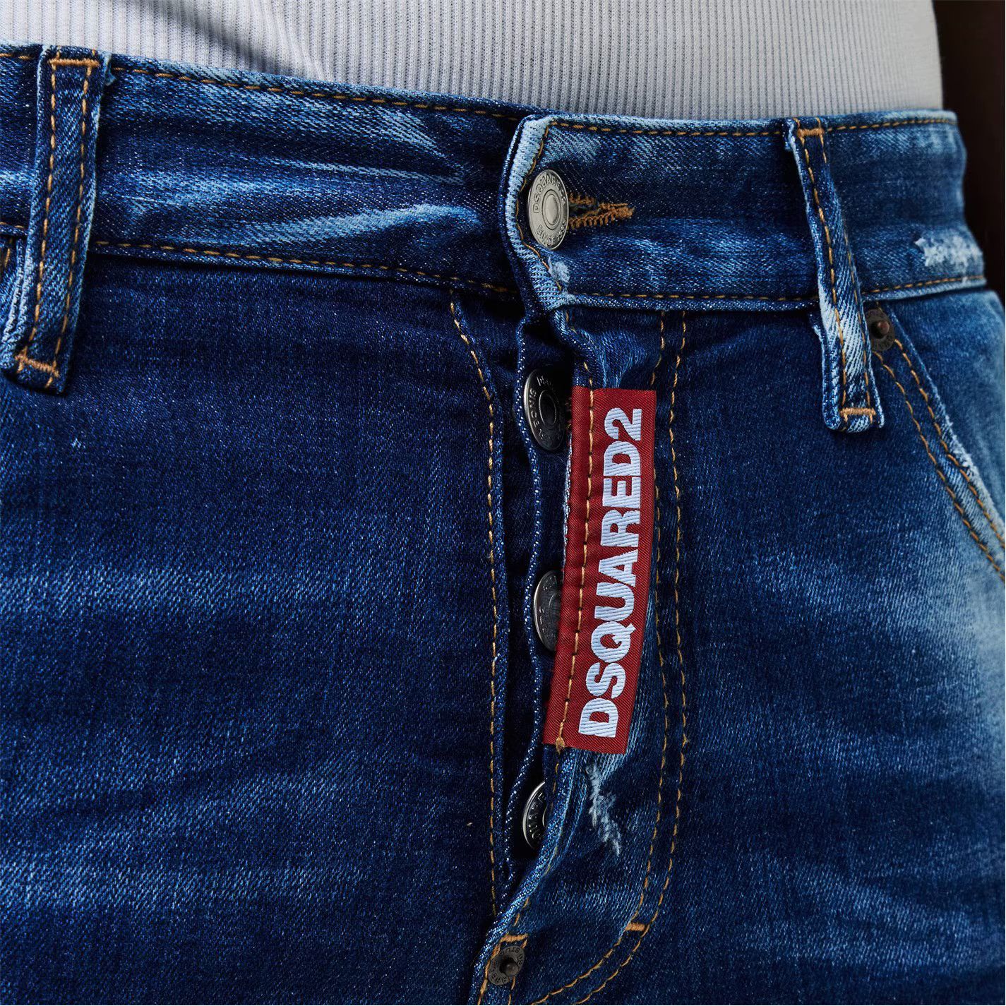 Dsquared2 o1g2r1mq0426 Cool Guy Slim Jeans in Blue Size US 38 / EU 54 - 3 Thumbnail
