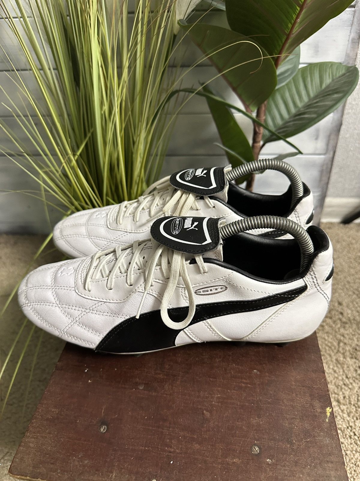Puma Rare Vintage Soccer Sneakers Puma Esito Leather Size 9 Size US 9 / EU 42 - 8 Thumbnail