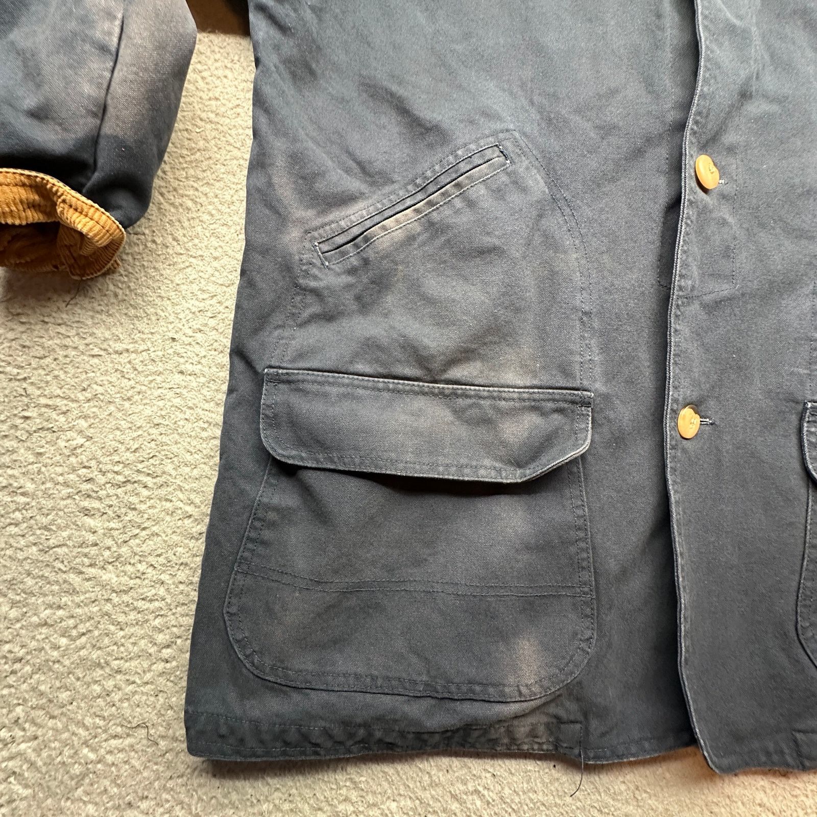 Other California Outerwear Canvas Plaid Flannel Lined Coat Large Size US L / EU 52-54 / 3 - 10 Thumbnail