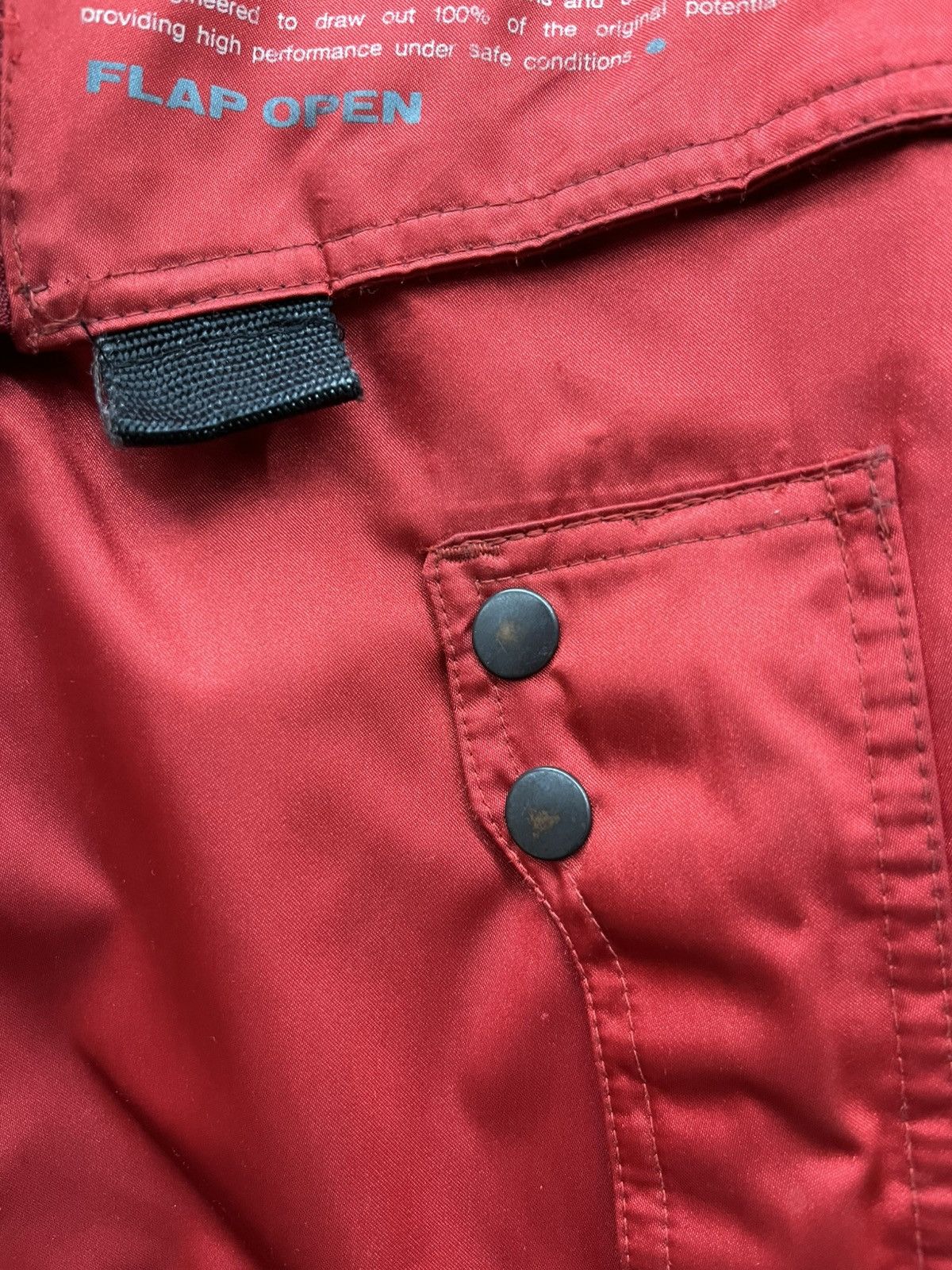 Other Vintage KISS Racing Team Nylon Jacket Red Proto AW:02 RL Size US XXL / EU 58 / 5 - 6 Thumbnail