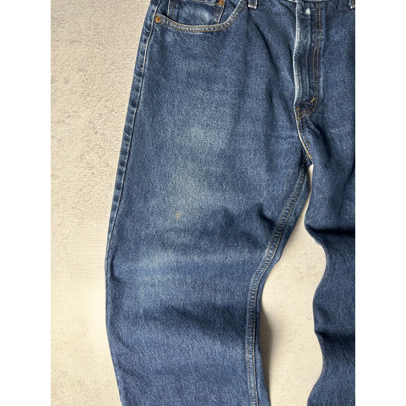 Levi's Vintage 90s Levis Custom Straight Leg Jeans - Men's 38Wx30L Size US 38 / EU 54 - 3 Thumbnail