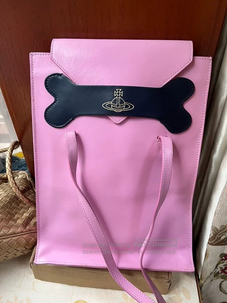 Vivienne Westwood Vivienne Westwood size os Single Shoulder Leather Tote Bag Size ONE SIZE - 1 Thumbnail