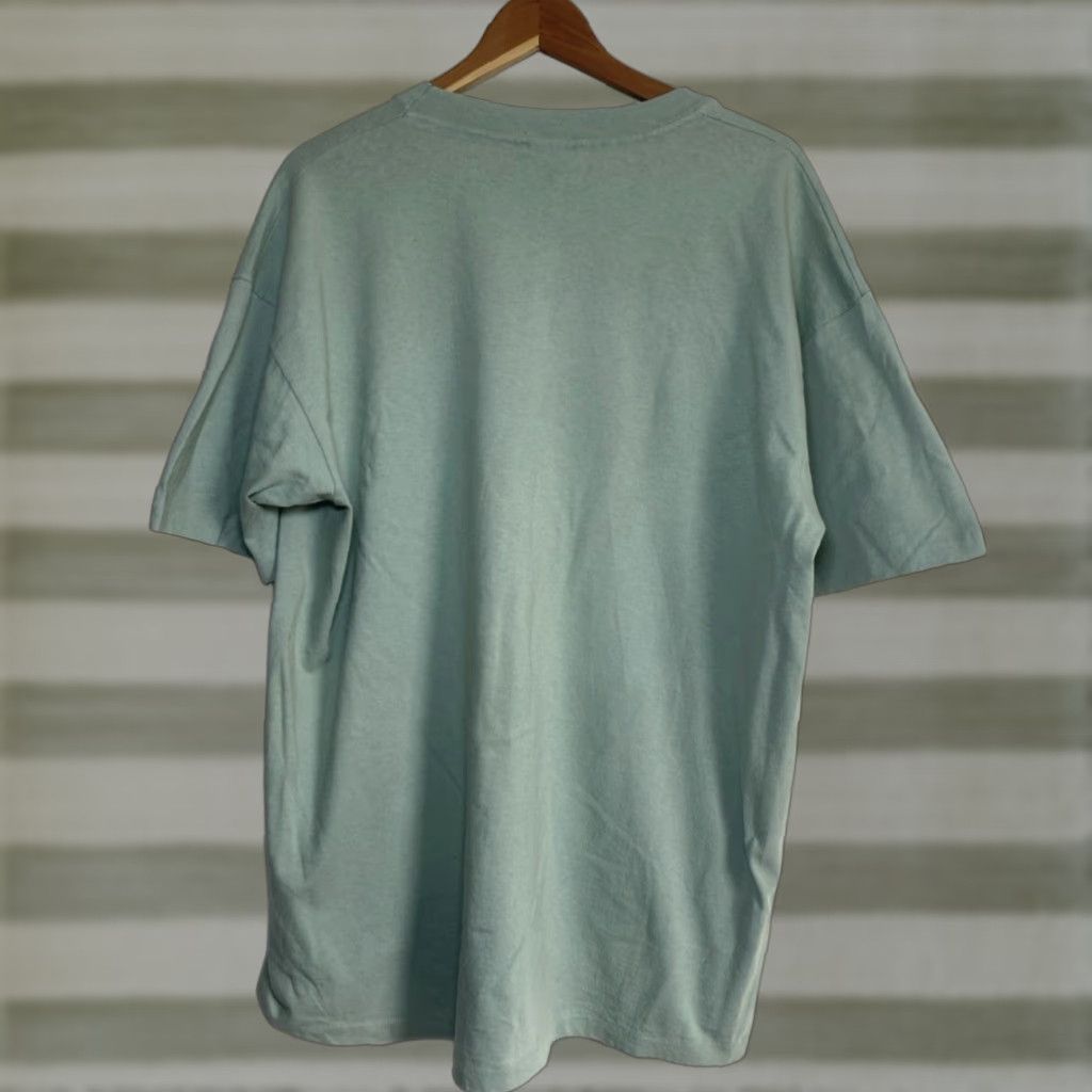Anvil VINTAGE Anvil T-Shirt Chuck Dehaan Horses Art 2X Green Unisex Adults 80s 1989 Horse Art Cotton Shirt Short Sleeve Crew Neck Made in USA Mens Womens? Size US XXL / EU 58 / 5 - 1 Thumbnail