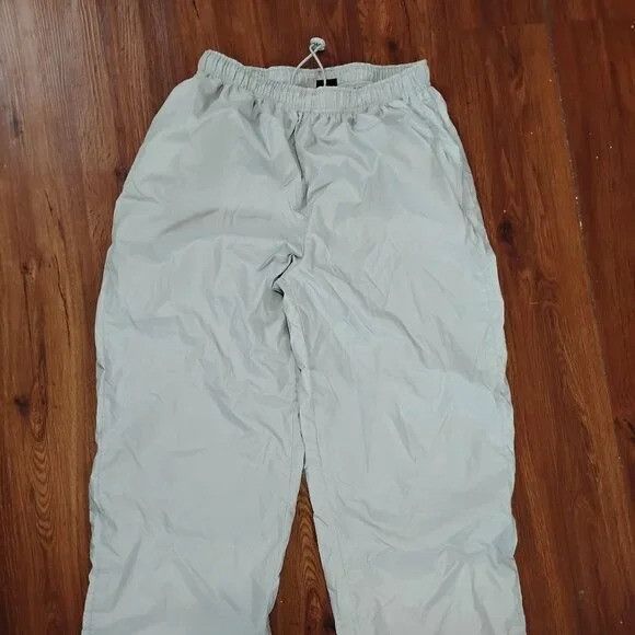 Nike Vintage Nike Lined Wind Pants Joggers Trainers Light Gray Size US 32 / EU 48 - 2 Thumbnail