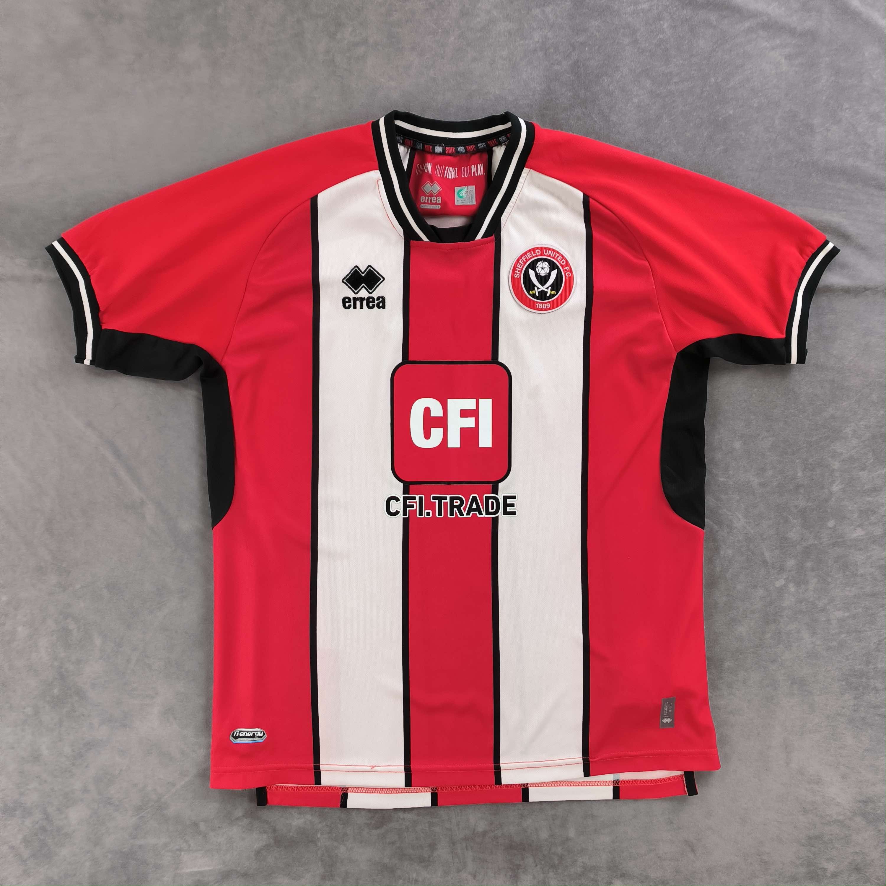 Errea Sheffield United 2023-24 Errea home football jersey size M Size US M / EU 48-50 / 2 - 1 Thumbnail