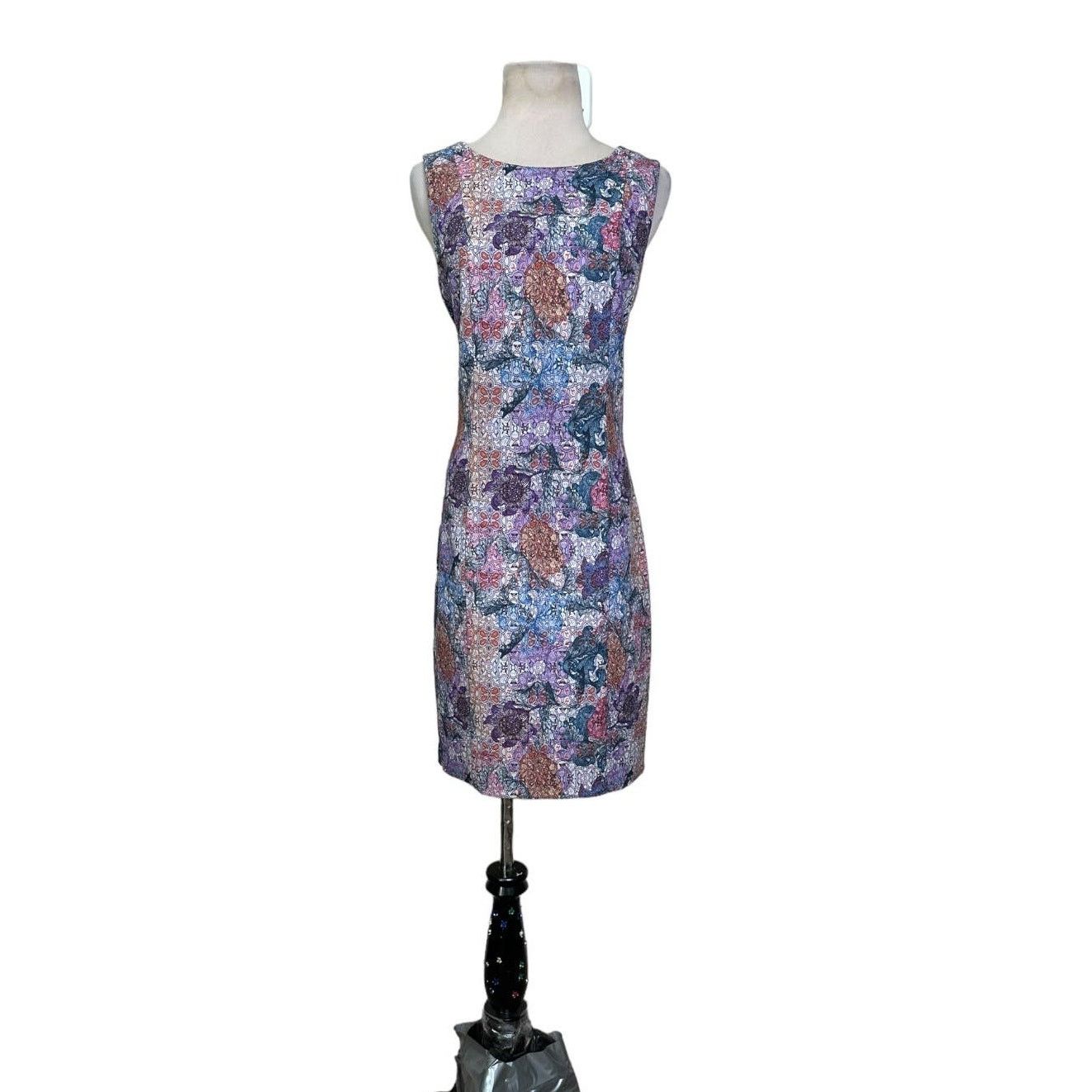 H&M H&M colorful floral sleeveless sheath mini dress size 12 Size XL / US 12-14 / IT 48-50 - 10 Thumbnail