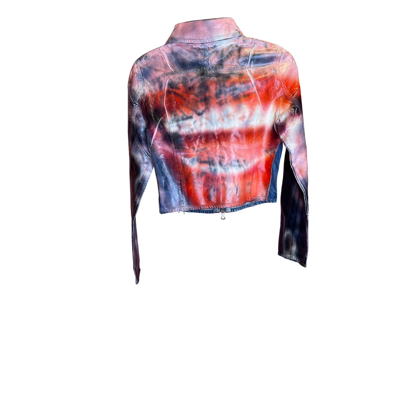 Diesel Diesel De-Smily-FSD Cropped Denim Jacket NWT XSmall Size XS / US 0-2 / IT 36-38 - 2 Thumbnail