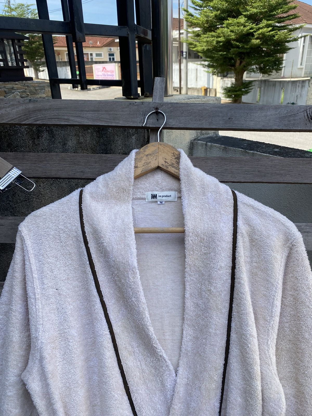 Vintage Issey Miyake IM Product Spaces Occasions Textured Bathrobe Size US L / EU 52-54 / 3 - 5 Thumbnail