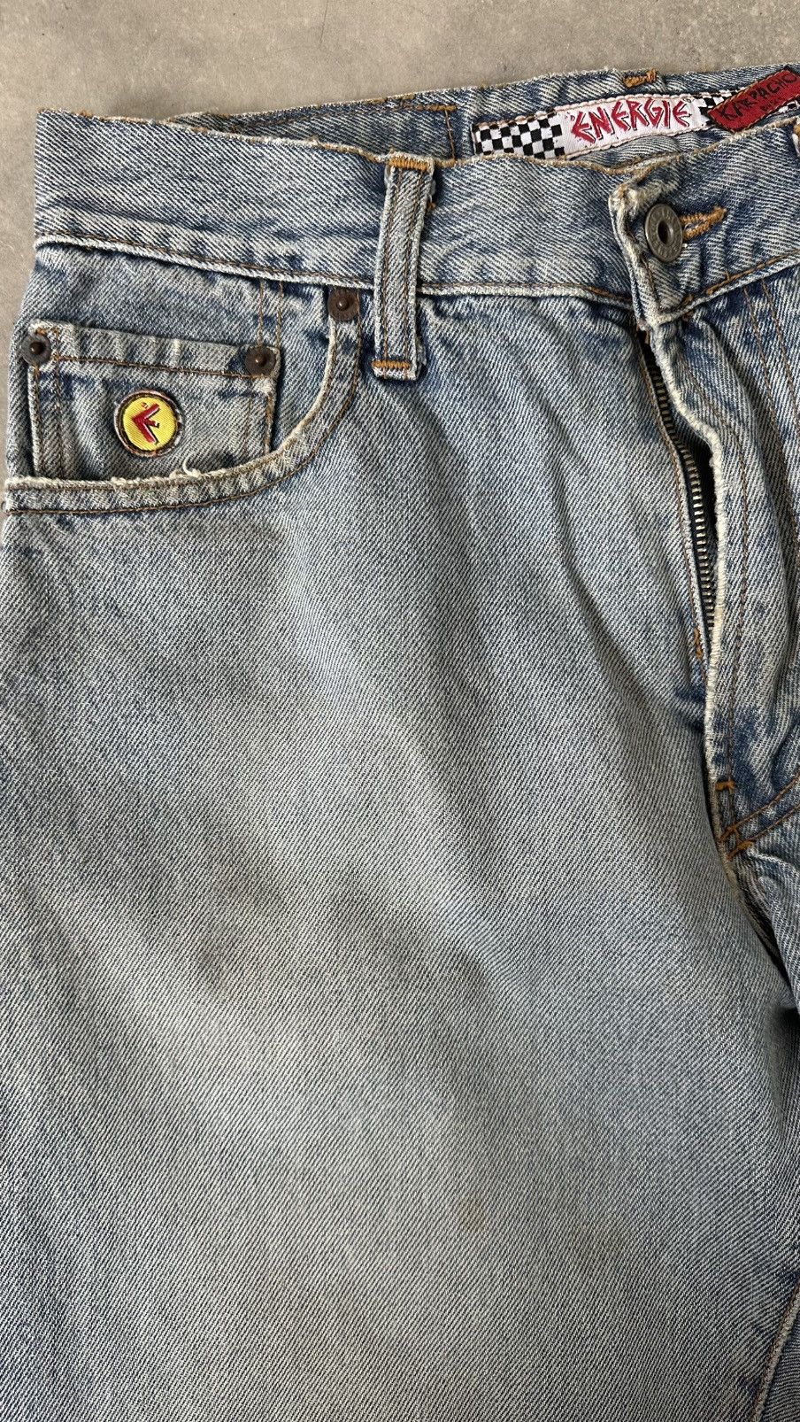 Energie VINTAGE ENERGIE DISTRESSED DENIM PANT Size US 30 / EU 46 - 6 Thumbnail