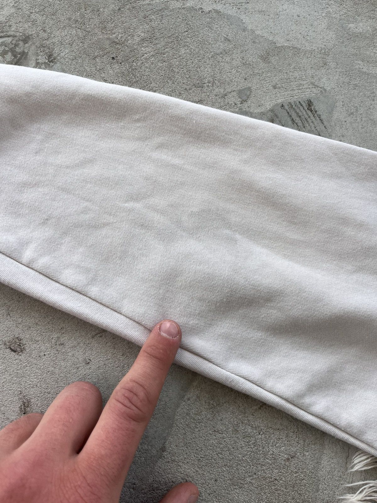 Nike × Vintage Vintage Nike Sweatshirt Beige Blank Faded Y2K Blank sk8 Size S / US 4 / IT 40 - 15 Thumbnail