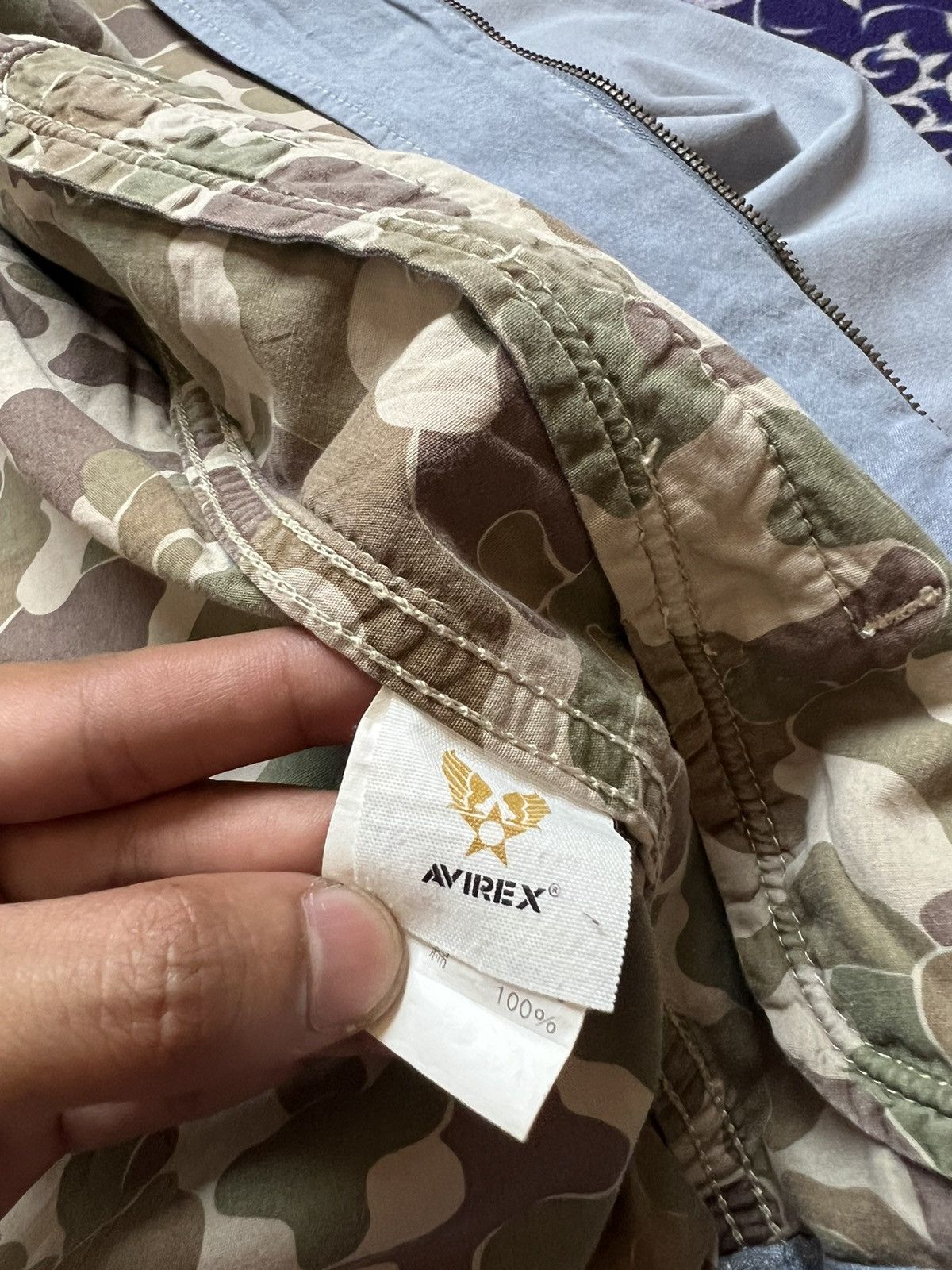 Avirex Camouflaged Avirex USMC Military Vintage Hooded Jacket Size US M / EU 48-50 / 2 - 9 Thumbnail