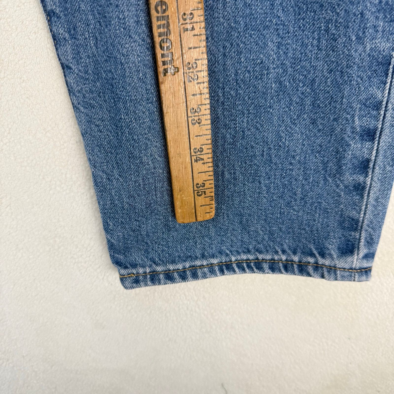 Levi's LEVI'S JAPANESE FABRIC SIZE 34/27 HIGH RISE BOYFRIEND JEANS Size 34" / US 12 / IT 48 - 5 Thumbnail