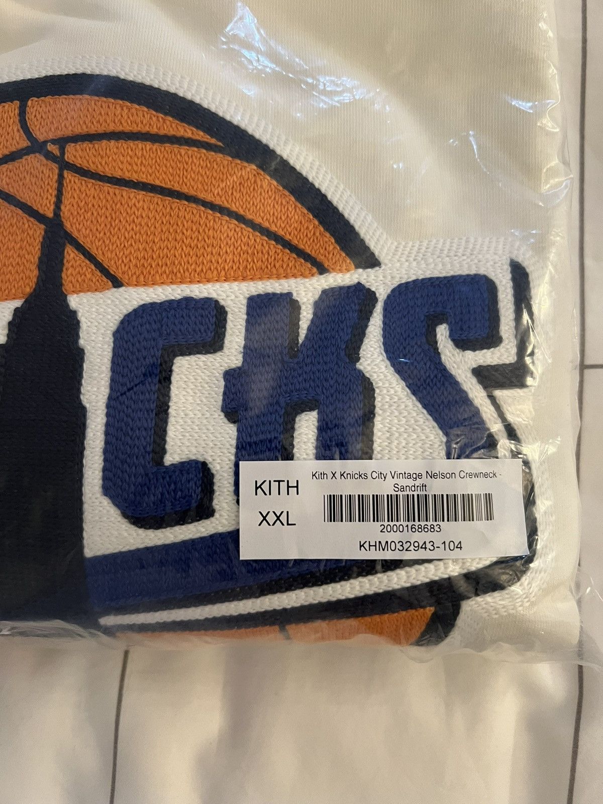 Kith Kith for the New York Knicks City Vintage Nelson Crewneck Size US XXL / EU 58 / 5 - 9 Thumbnail