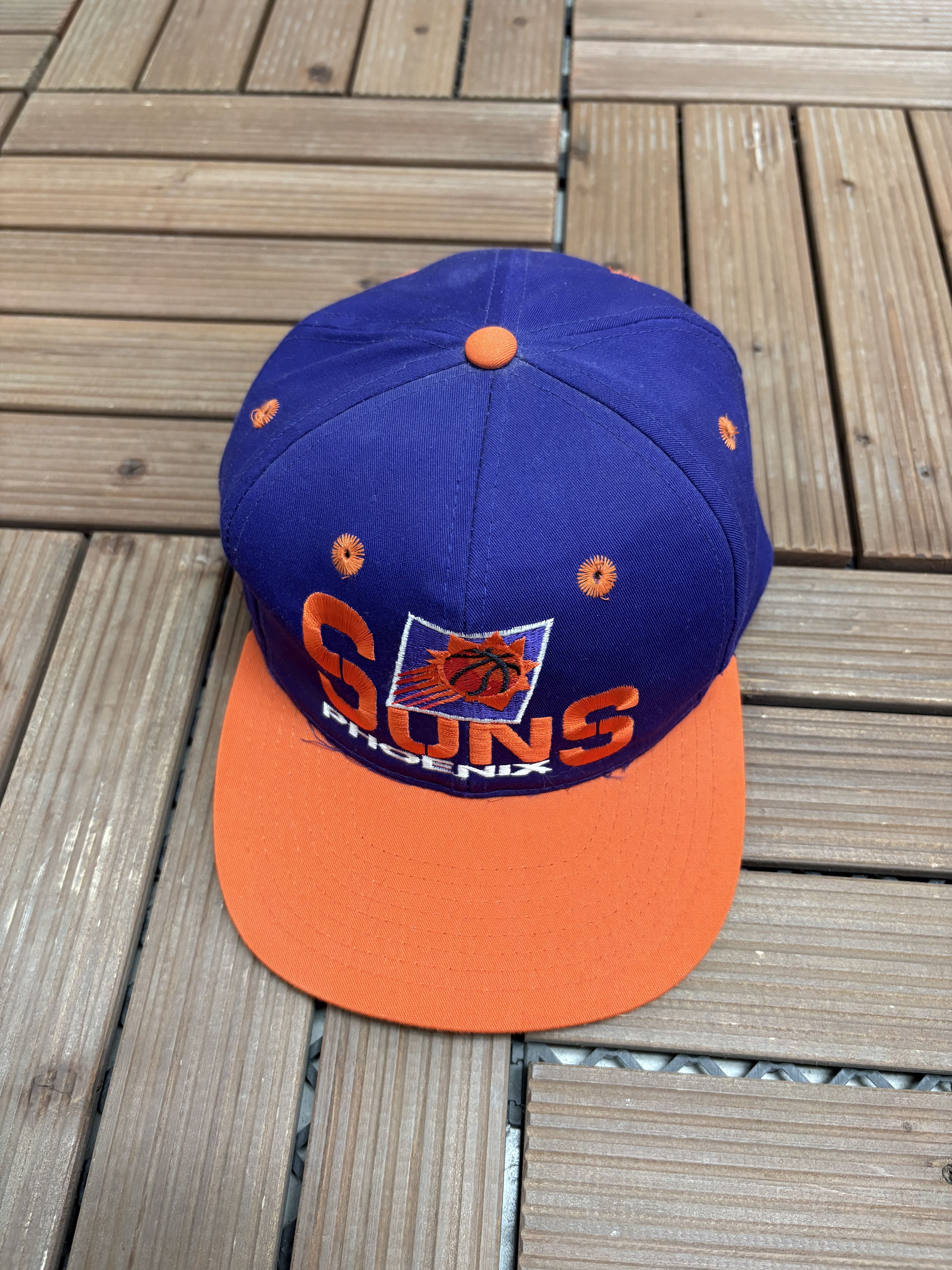Vintage Phoenix Suns Vintage Purple Snap Back Hat Cap Size ONE SIZE - 1 Thumbnail