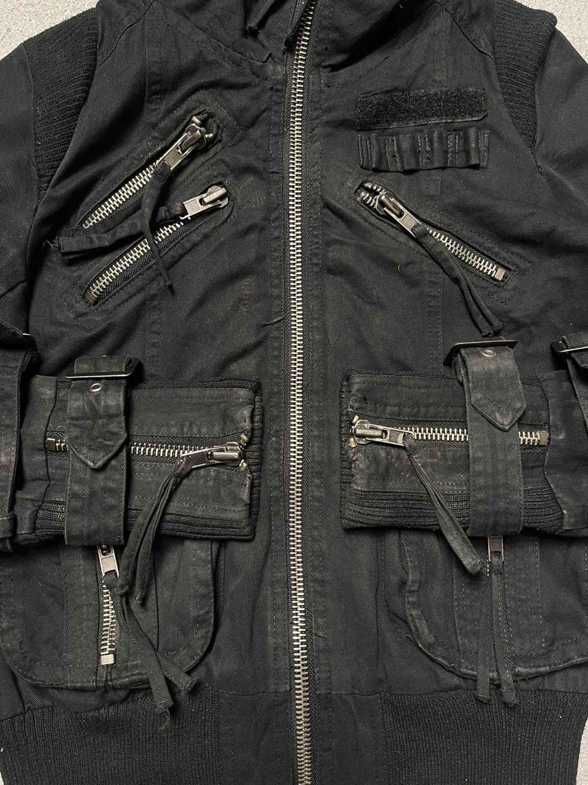 Le Grande Bleu (L.G.B.) Bondage Jacket Double Zipper CRYX LGB Style Size US S / EU 44-46 / 1 - 9 Thumbnail