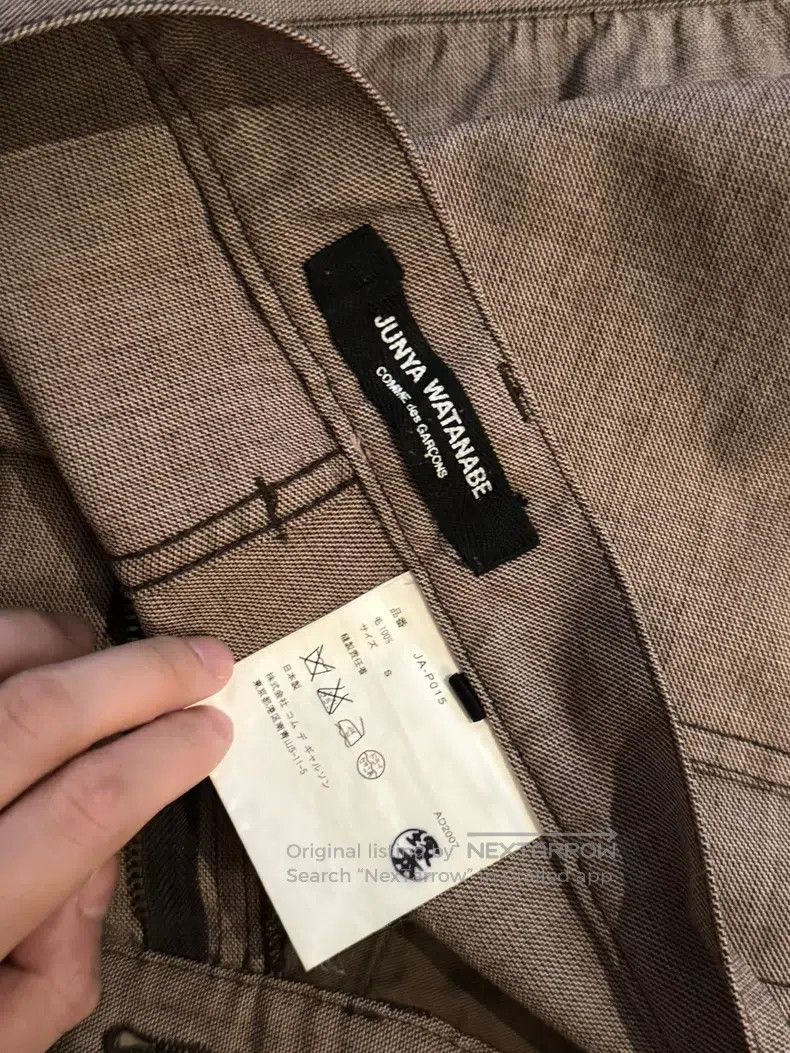Junya Watanabe Junya Watanabe size S Brown welted shorts Size 23" - 9 Thumbnail