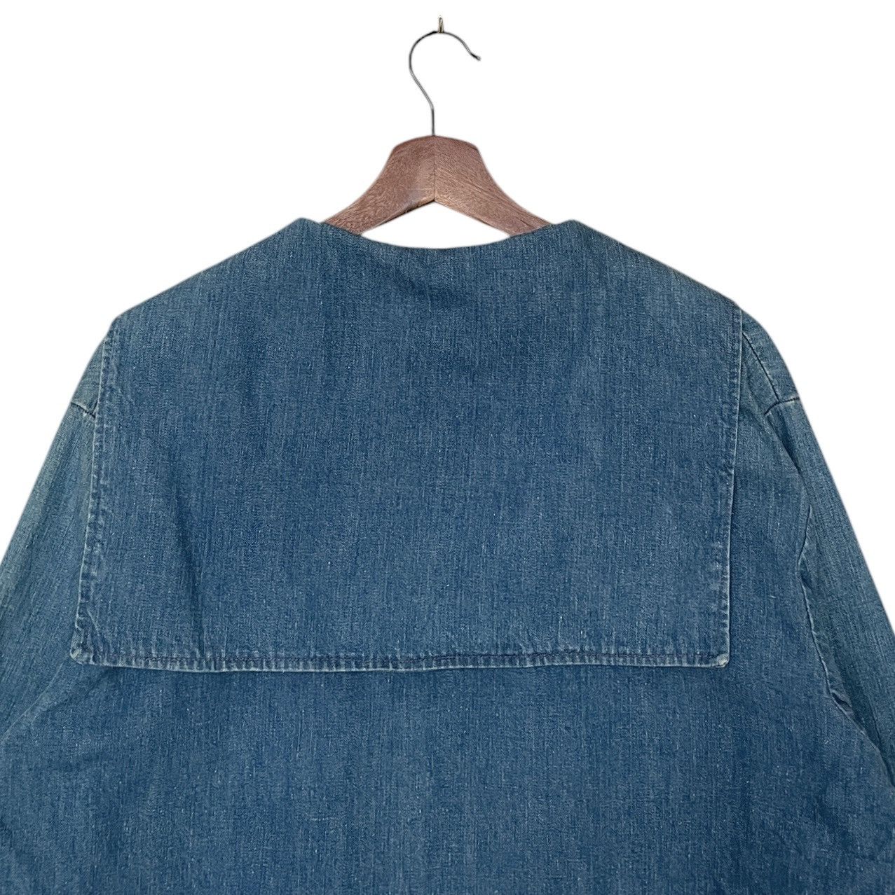 Vintage Vintage Brand Landlubber Open Collar Shirt Denim 1990s Size US M / EU 48-50 / 2 - 4 Thumbnail