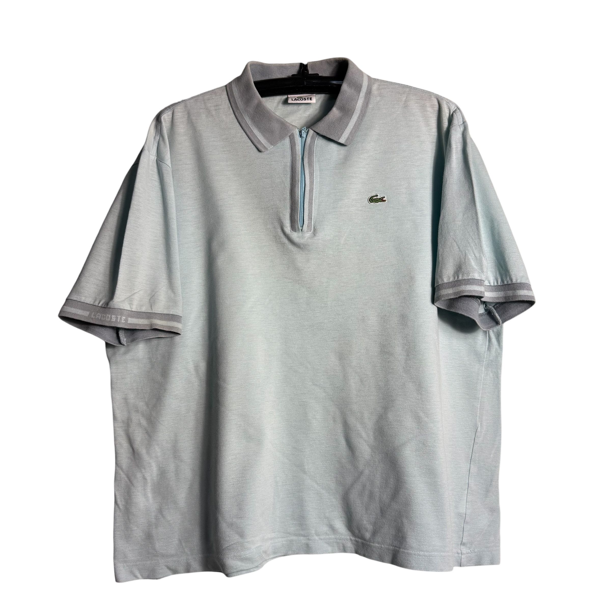 Lacoste 🔥RARE🔥Vintage Lacoste Half Zip Polo Shirt Made in Japan Size US XXL / EU 58 / 5 - 1 Thumbnail