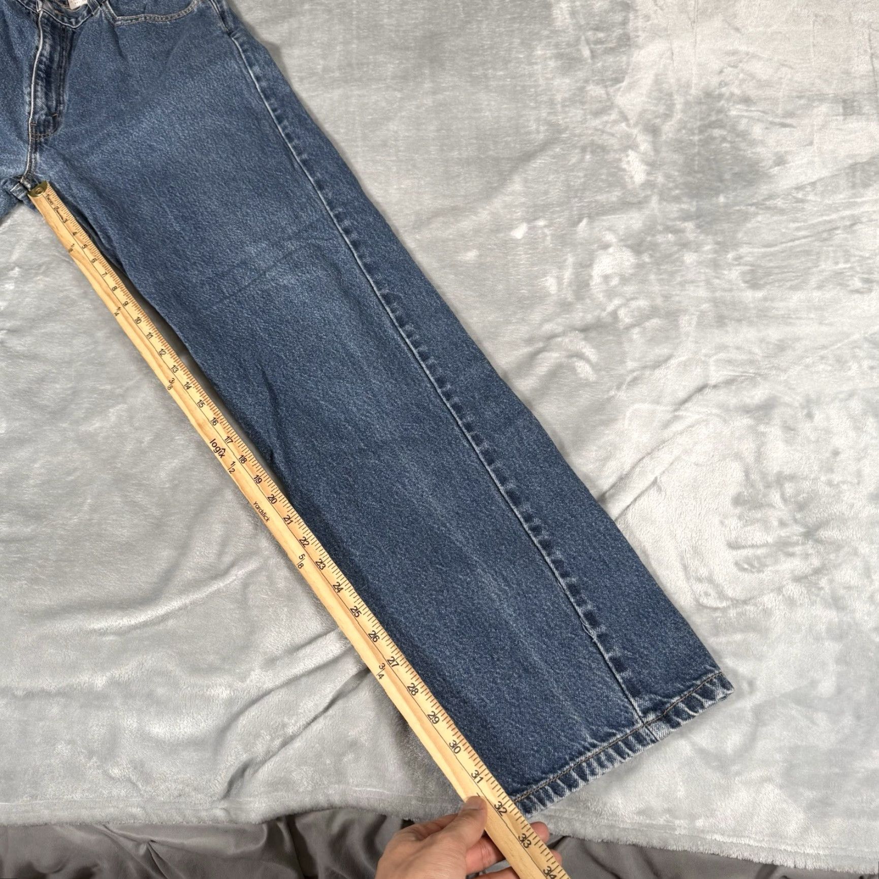Levi's VINTAGE Levi's 505 Jeans Mens Regular Pants 32 Inseam 33 Red Tab 90s Size US 32 / EU 48 - 7 Thumbnail
