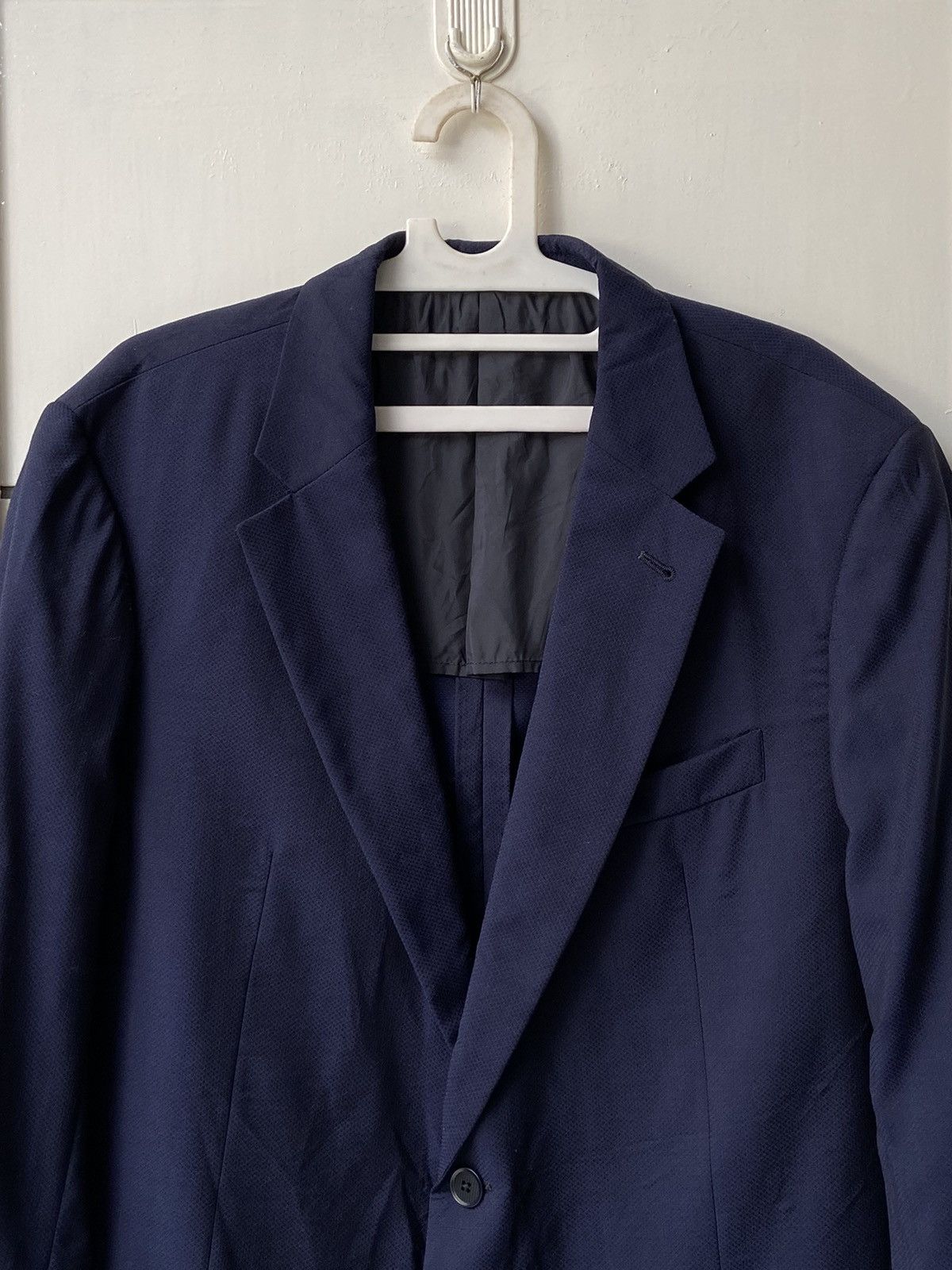 Armani Collezioni ARMANI COLLEZIONI Navy Suit Size 54L - 13 Thumbnail