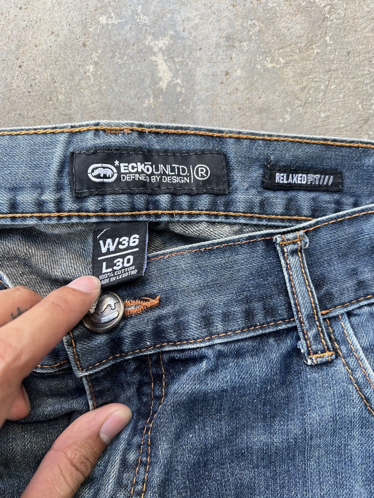 Ecko Unltd. Vintage Ecko Unltd. Baggy Pants Size US 36 / EU 52 - 5 Thumbnail