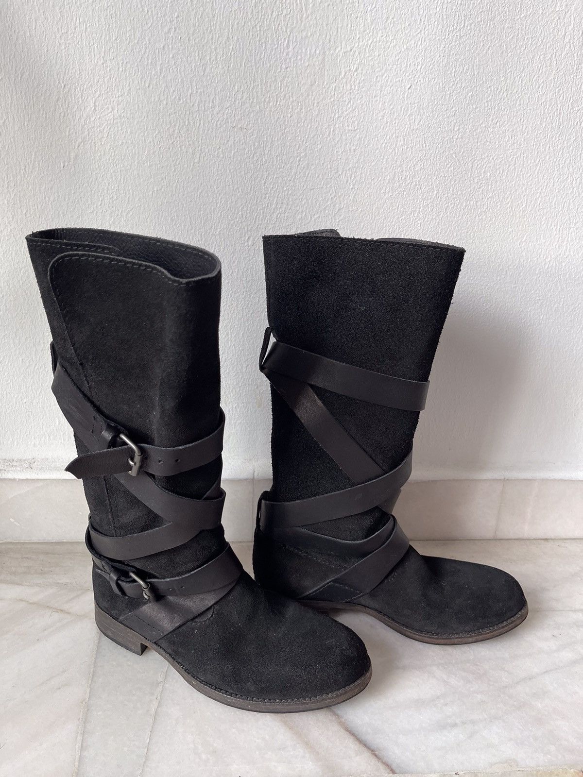Comme des Garcons Homme Junya Watanabe Leather Boots Size US 7 / EU 40 - 12 Thumbnail