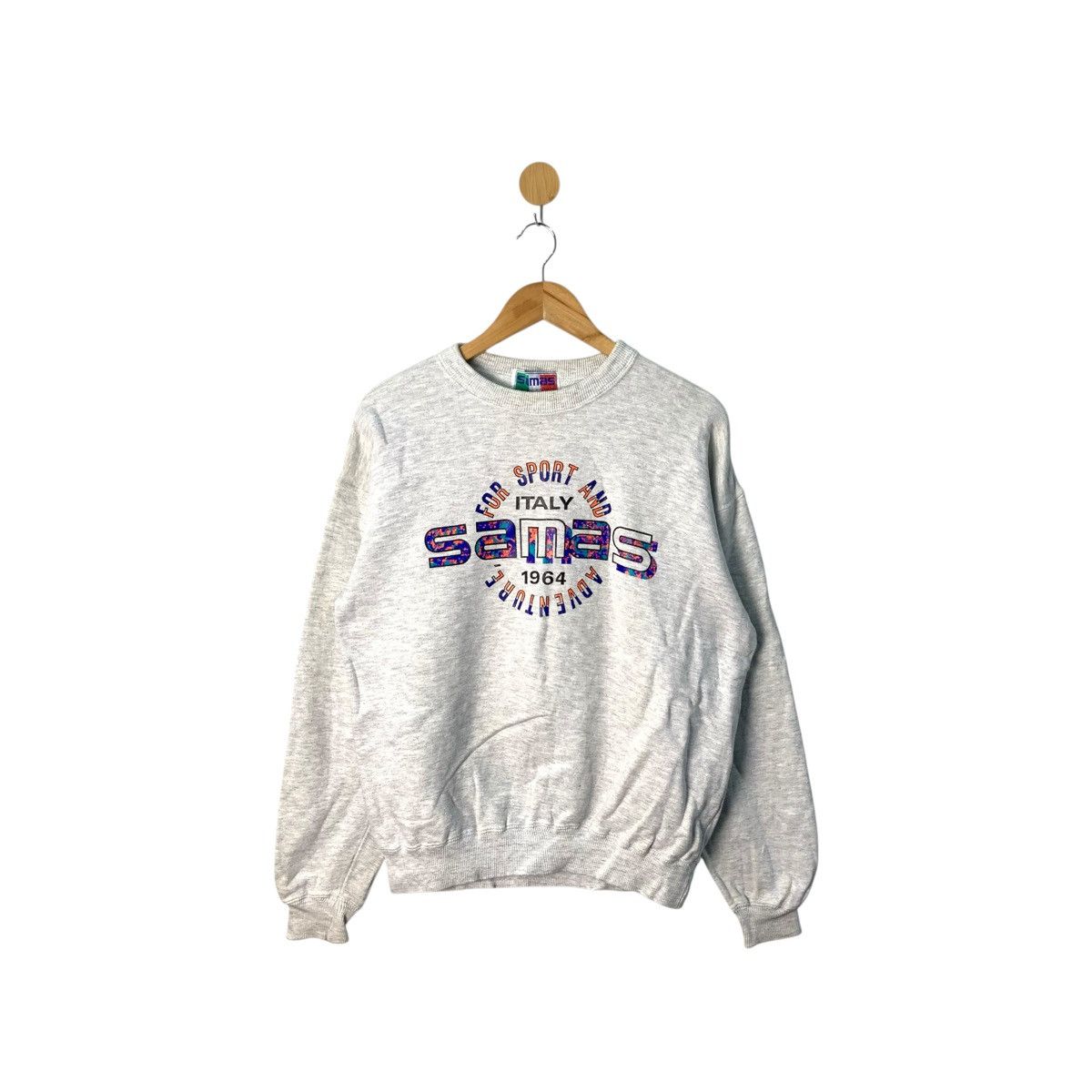 Gear for Sports Vintage Samas Italian Racing Team Sweatshirt Size US M / EU 48-50 / 2 - 1 Thumbnail