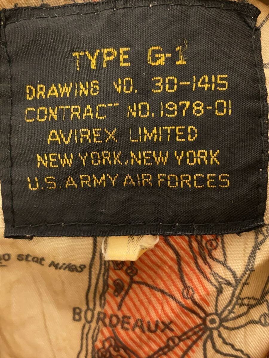 Avirex Avirex G-1 Top Gun Map Leather Jacket Blouson Brown Size US M / EU 48-50 / 2 - 3 Thumbnail