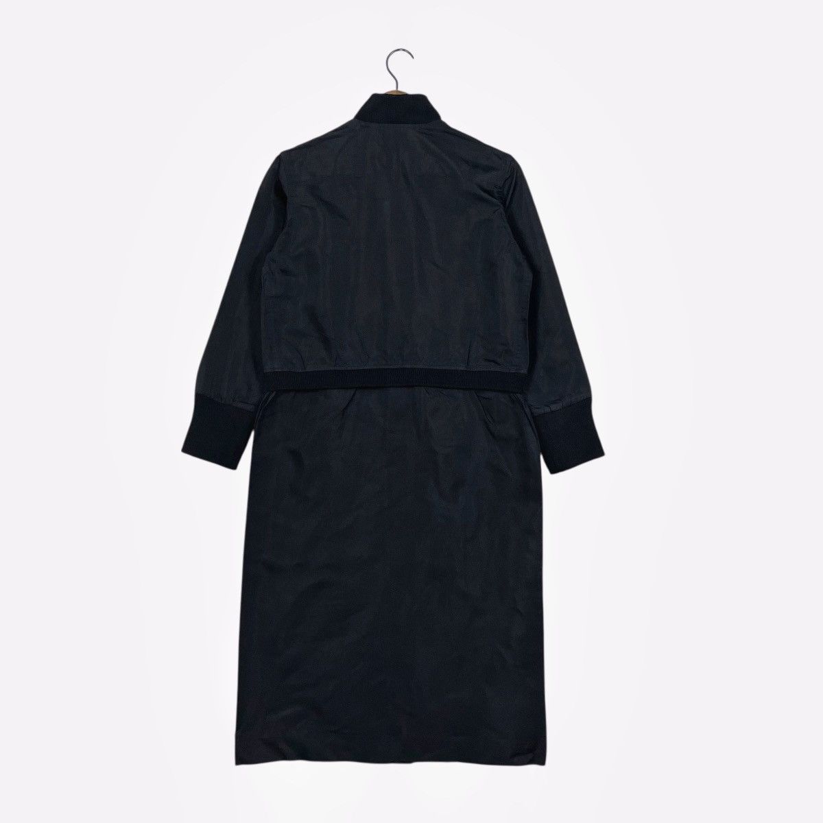 Yohji Yamamoto Y’s Yohji Yamamoto Zipper Soie Silk Long Coat Size M / US 6-8 / IT 42-44 - 11 Thumbnail