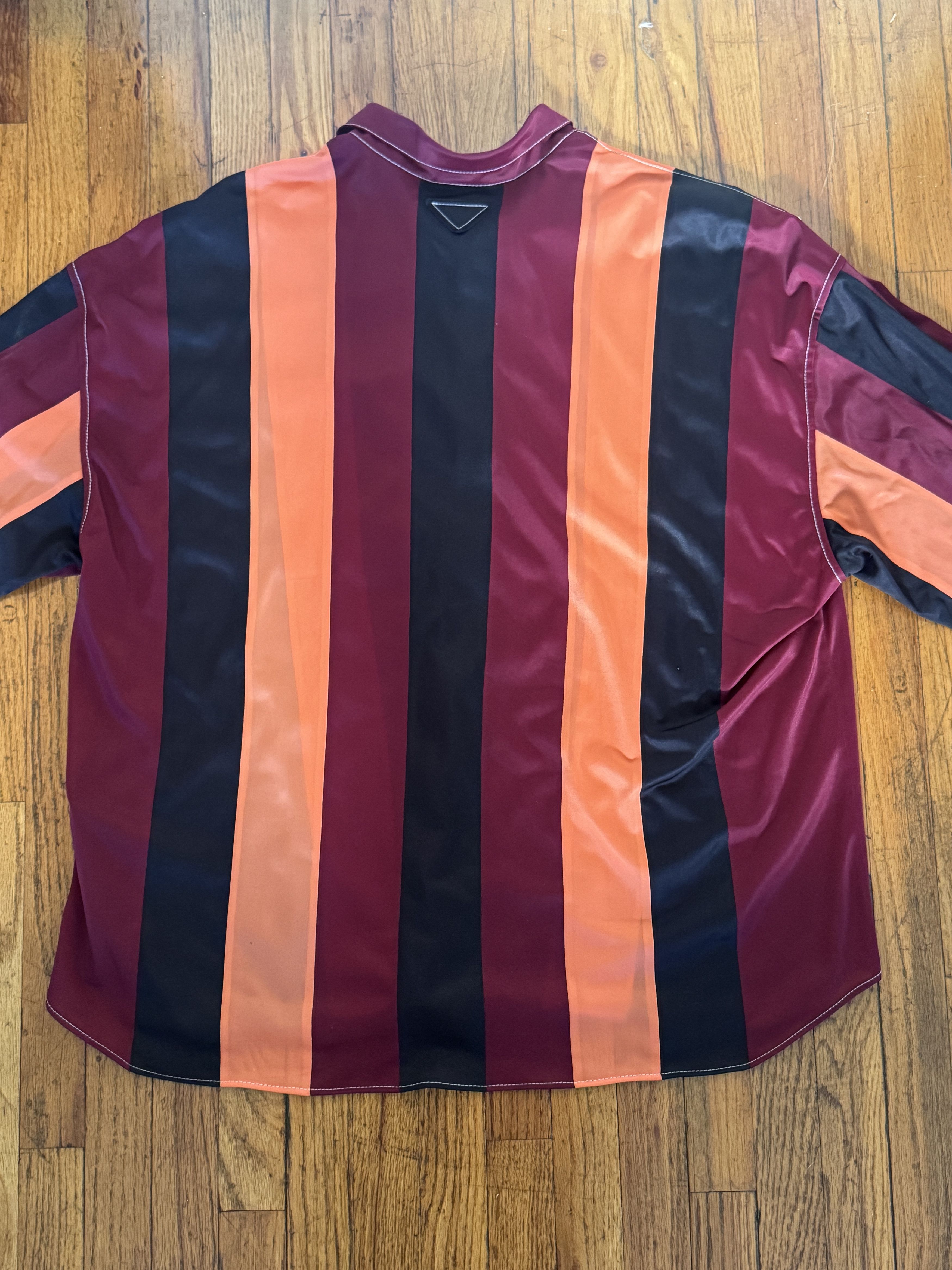 Prada Stripe Shirt Size US XXL / EU 58 / 5 - 4 Thumbnail