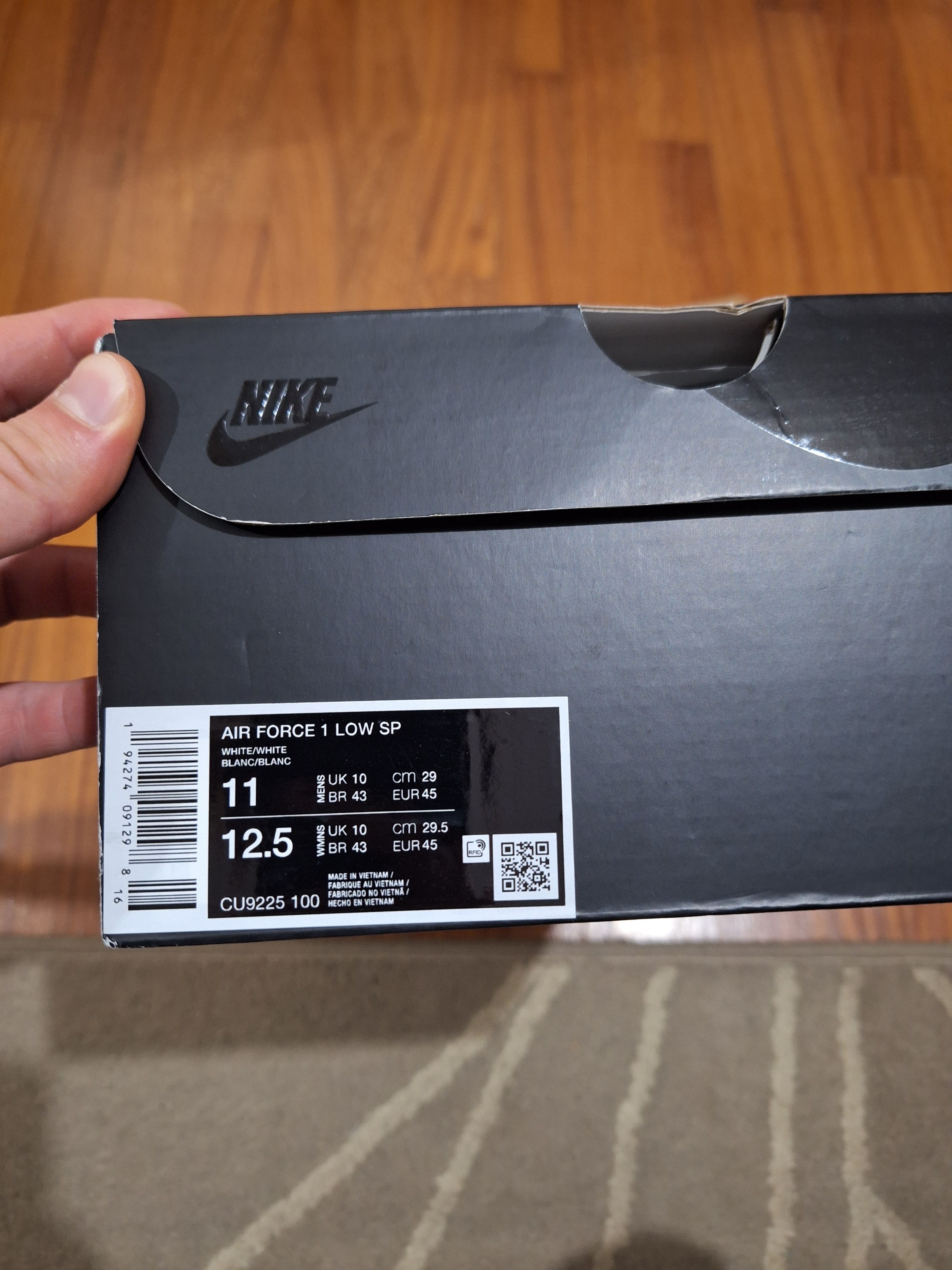 Nike × Supreme Air force 1 low x supreme Size US 11 / EU 44 - 12 Thumbnail