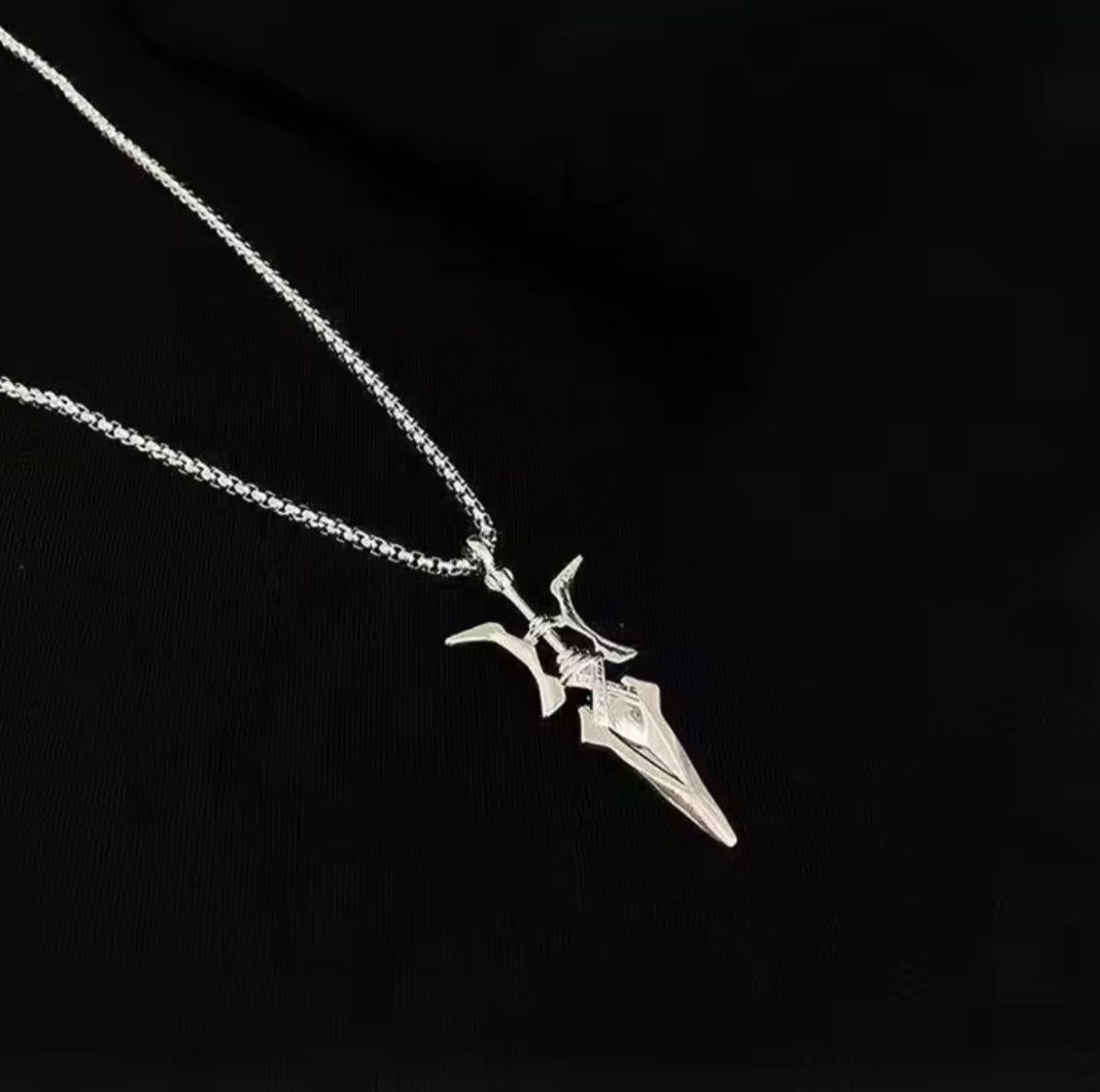 Vintage Halberd Pendant Necklaces Size ONE SIZE - 3 Thumbnail