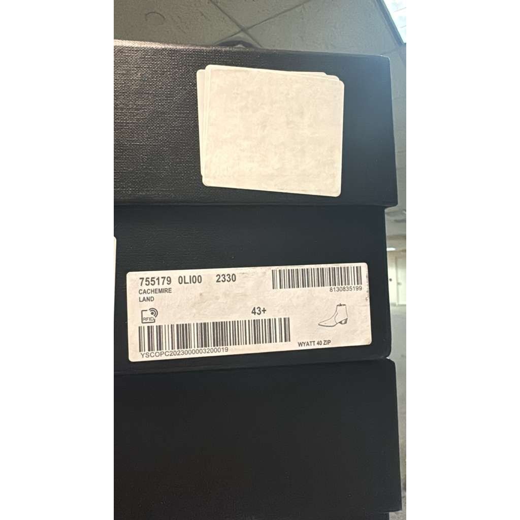 Saint Laurent Paris o1rshd1 Q:2 / Wyatt 40 Zip Chelsea Boots in Land Size US 10.5 / EU 43-44 - 24 Thumbnail